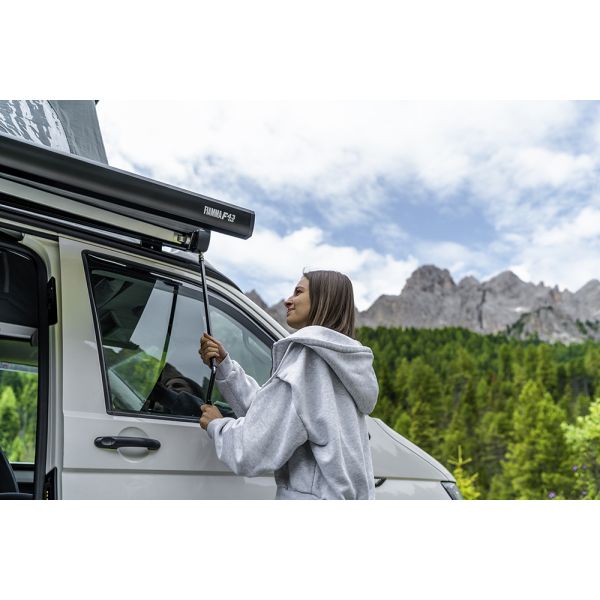 F43 Van 270 Van Fiamma -Black Case, Grey Canopy 08833A01R